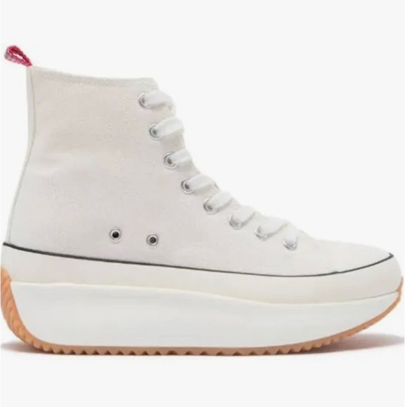 Madden Girl Shoes - Madden Girl Winnona White High Top Sneaker